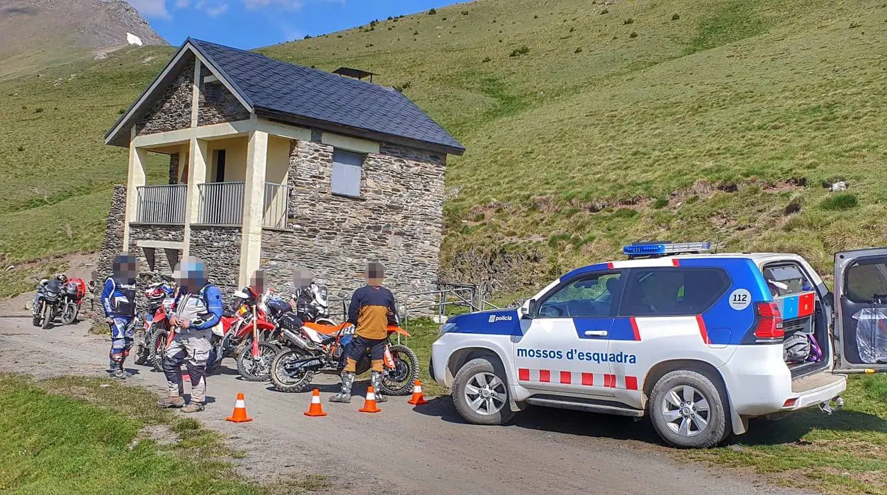 Mossos denuncien empresa motos Aig&uuml;estortes