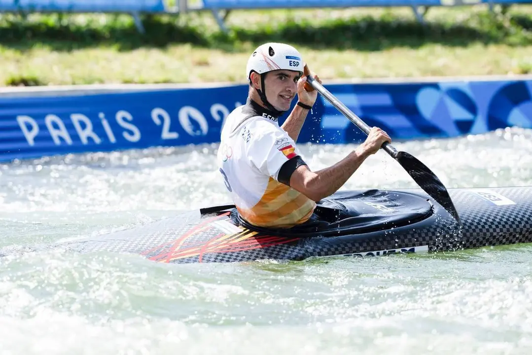 Miquel Trav&eacute; a la final ol&iacute;mpica