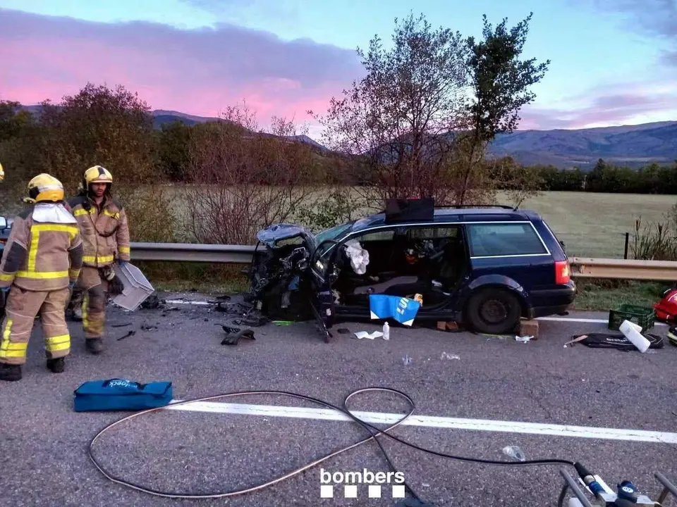 Accident N-152 Puigcerd&agrave;