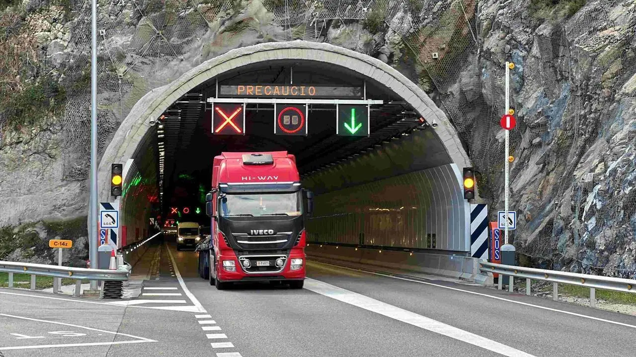 T&uacute;nel Tresponts velocitat 1