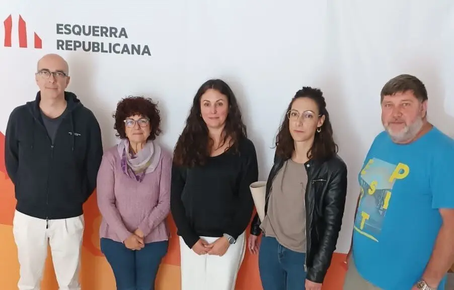 Membres de la candidatura d'ERC Tremp