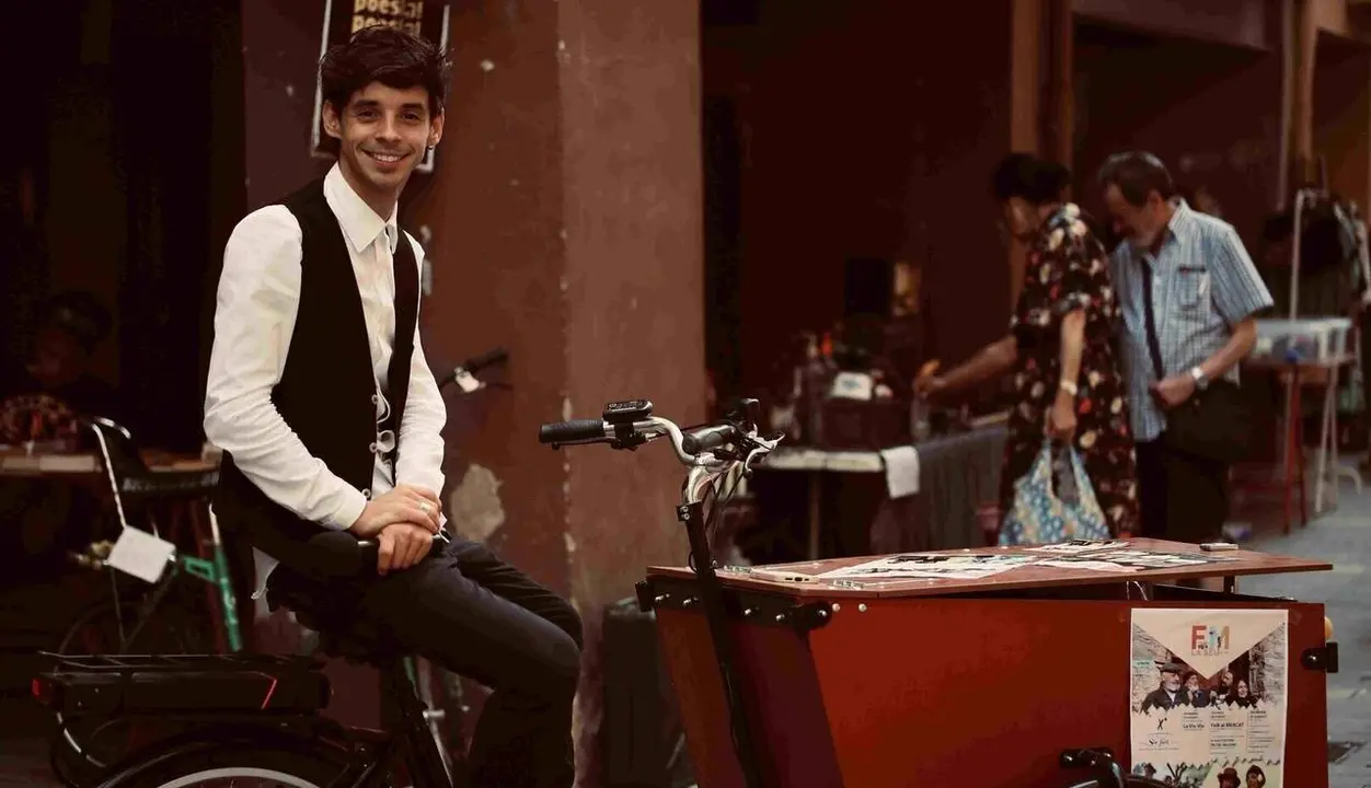 Ivan Caro bici Canonges