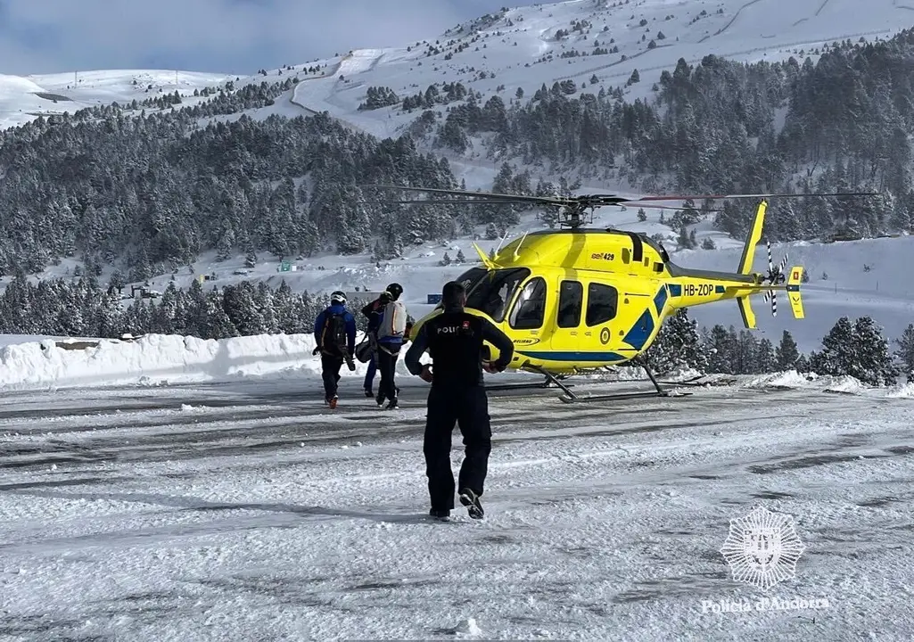 Policia Andorrana rescat