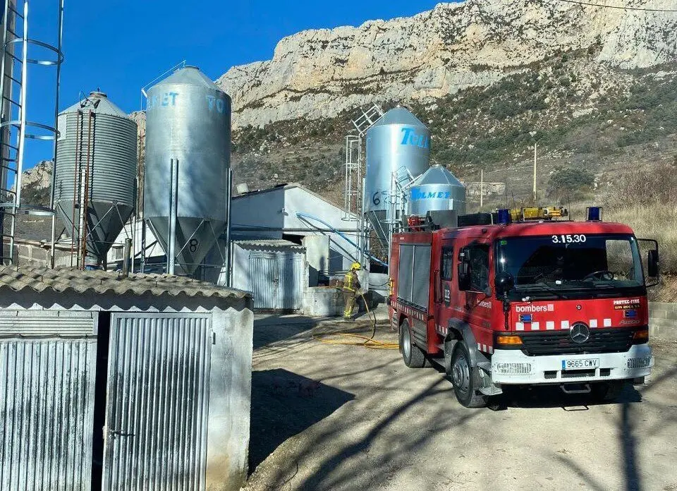 Incendi a B&oacute;ixols