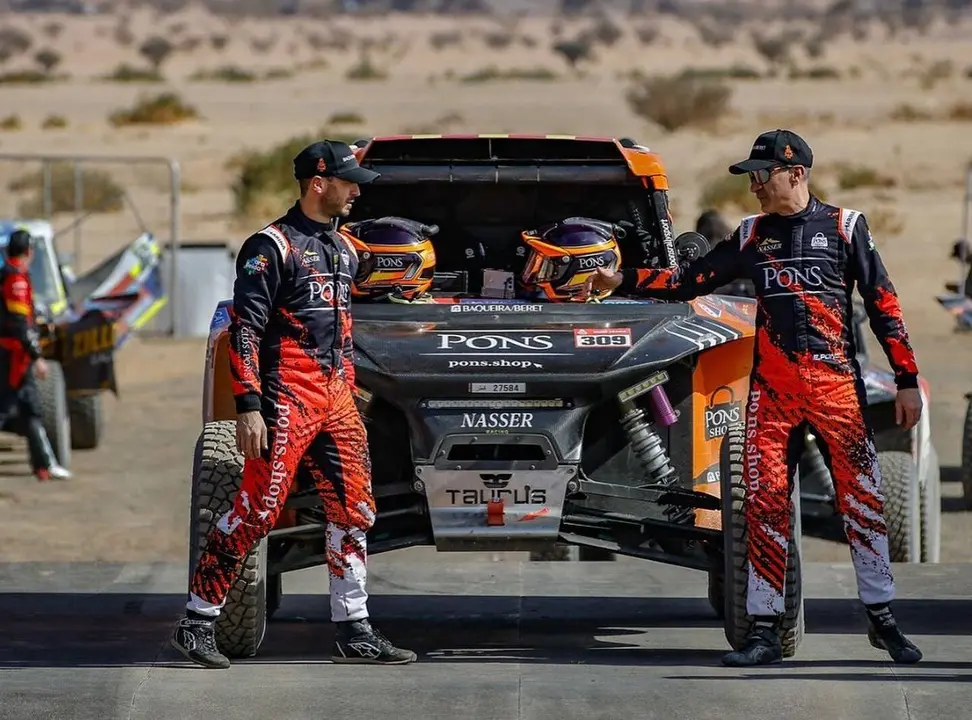 Jaume Betriu abandona el Dakar 2