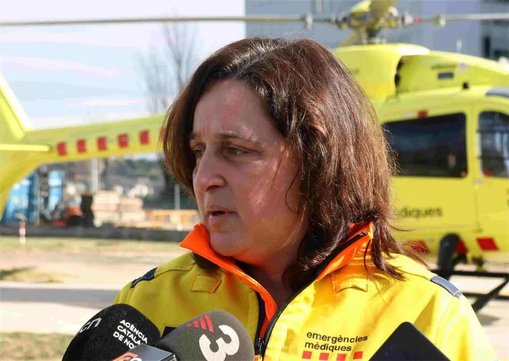 Helic&ograve;pter medicalitzat Anna Fontquern&iacute;