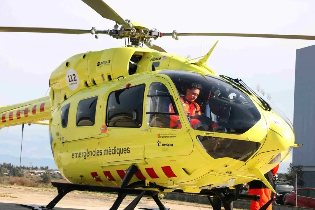 Helic&ograve;pter medicalitzat Parc Taul&iacute; 2