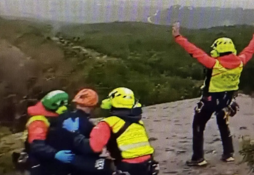 Rescat ciclista Talarn