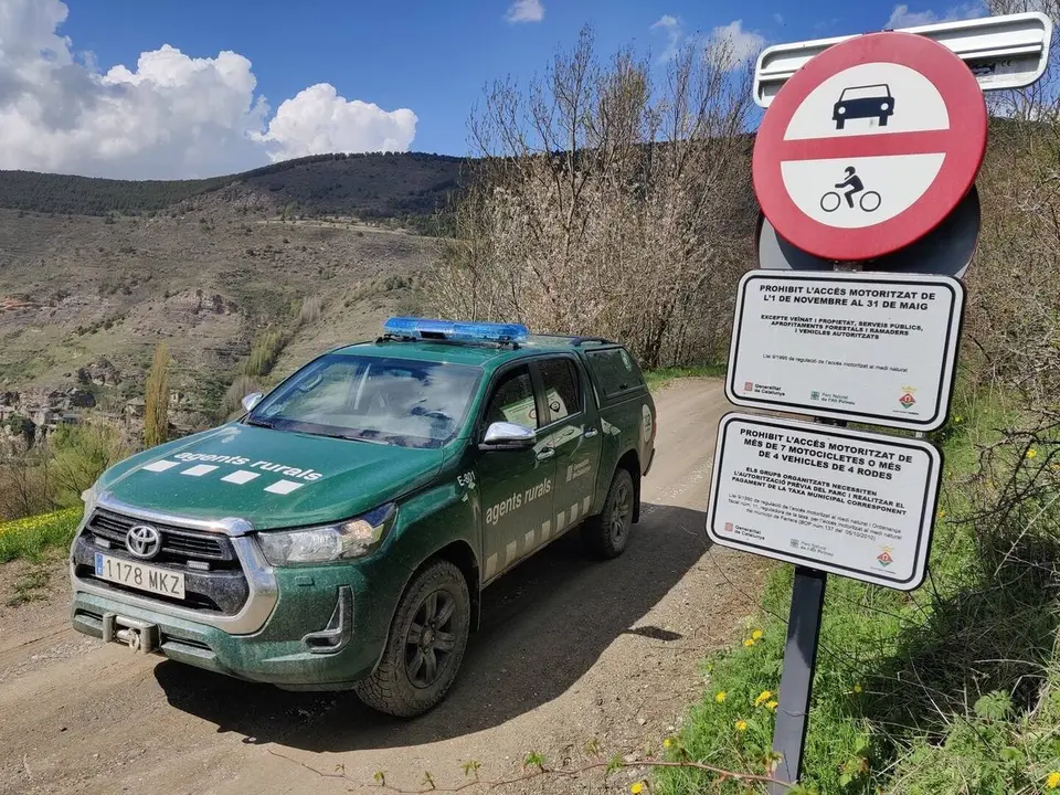 acc&eacute;s motoritzat protecci&oacute; gall fer Agents Rurals 1
