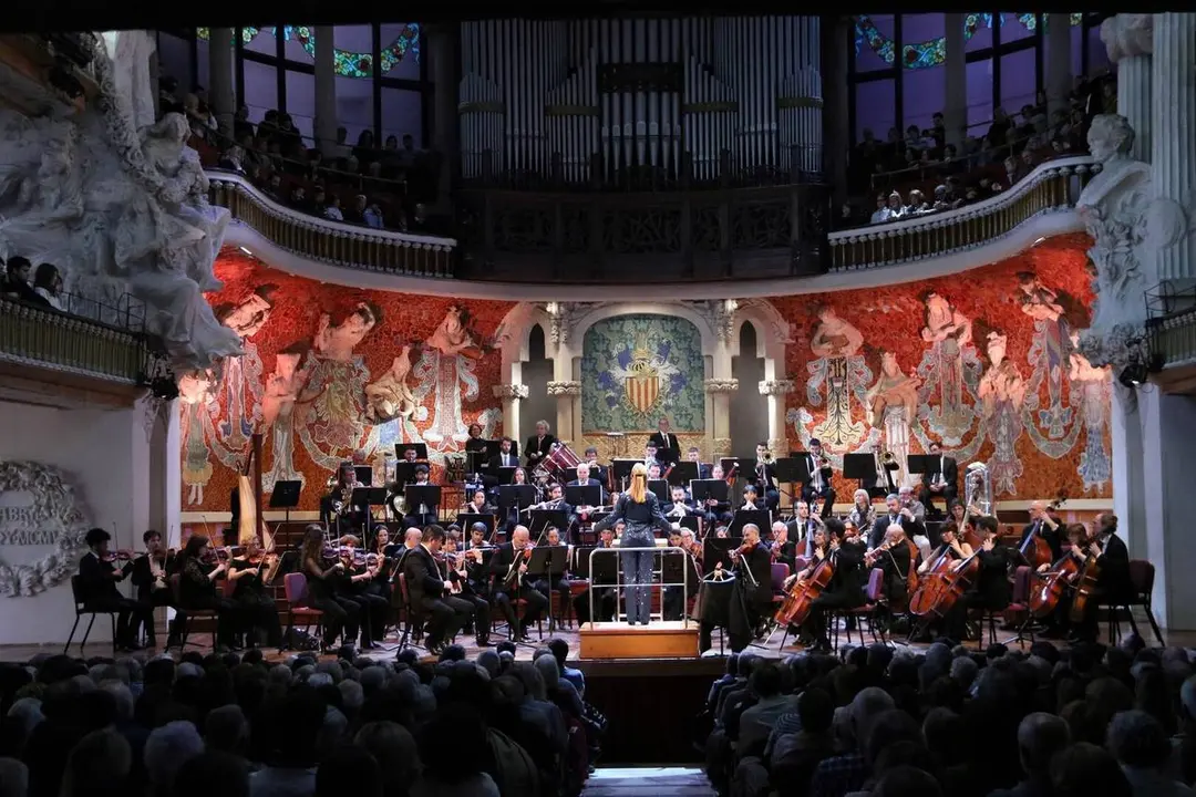 Orquestra Simf&ograve;nica del Vall&egrave;s al Palau de la M&uacute;sica