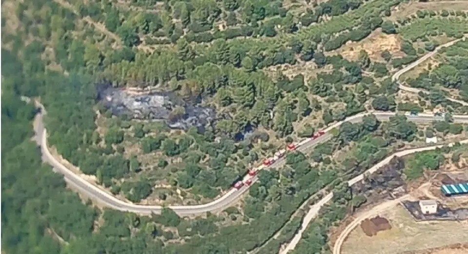 Incendi la Pobla de Segur