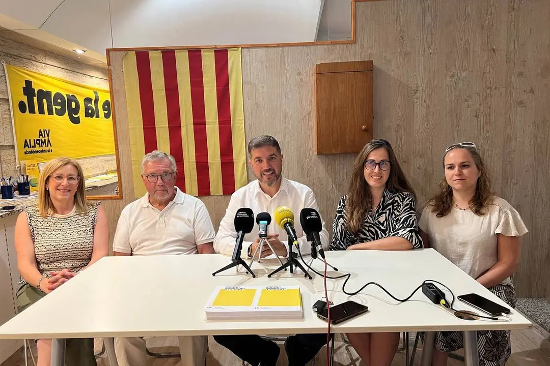 ERC Puigcerd&agrave; Roda de premsa moci&oacute; censura 1