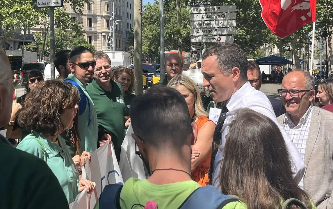 Escoles Agr&agrave;ries professorat protesta 3