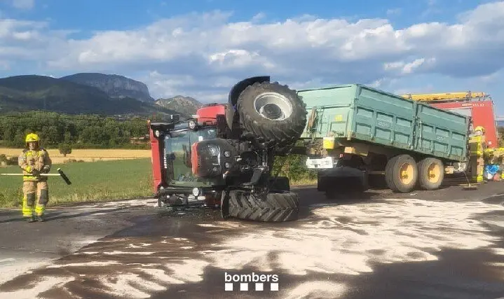 Vilamitjana turisme tractor accident