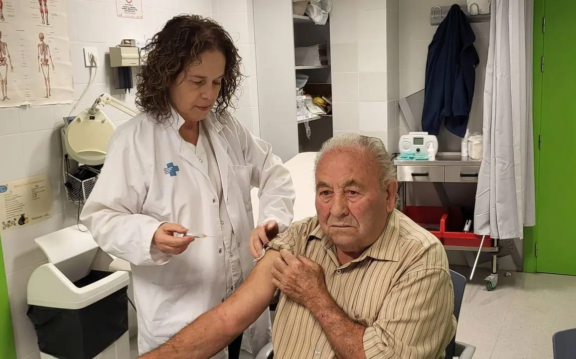 Vacunaci&oacute; Grip i covid  a Tremp 2024