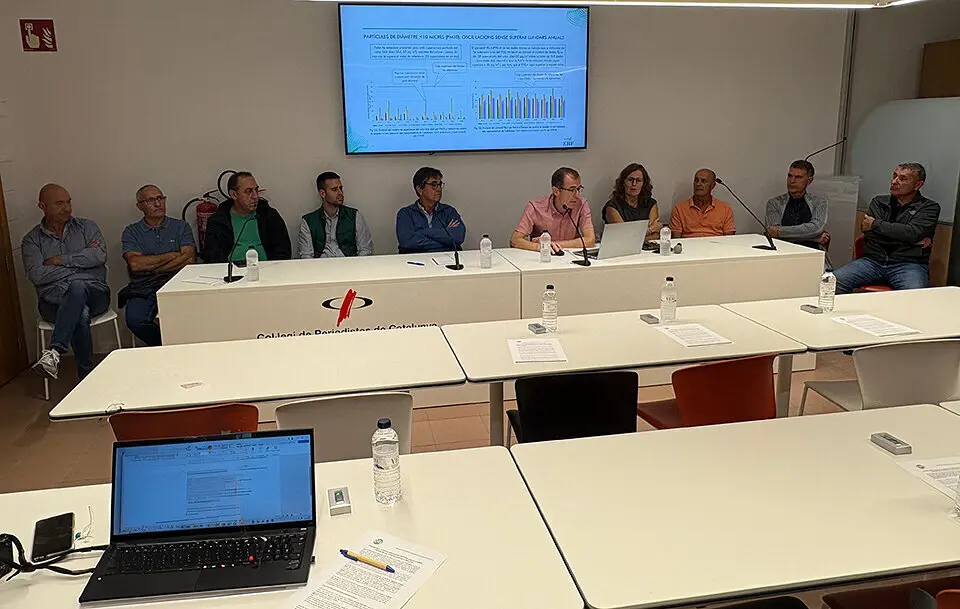 ERF-Wattega, informe sobre la qualitat projcte Tracjusa  &copy;Periodistes