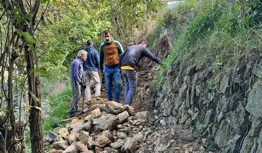 Pedra seca cam&iacute; de Parrota 1