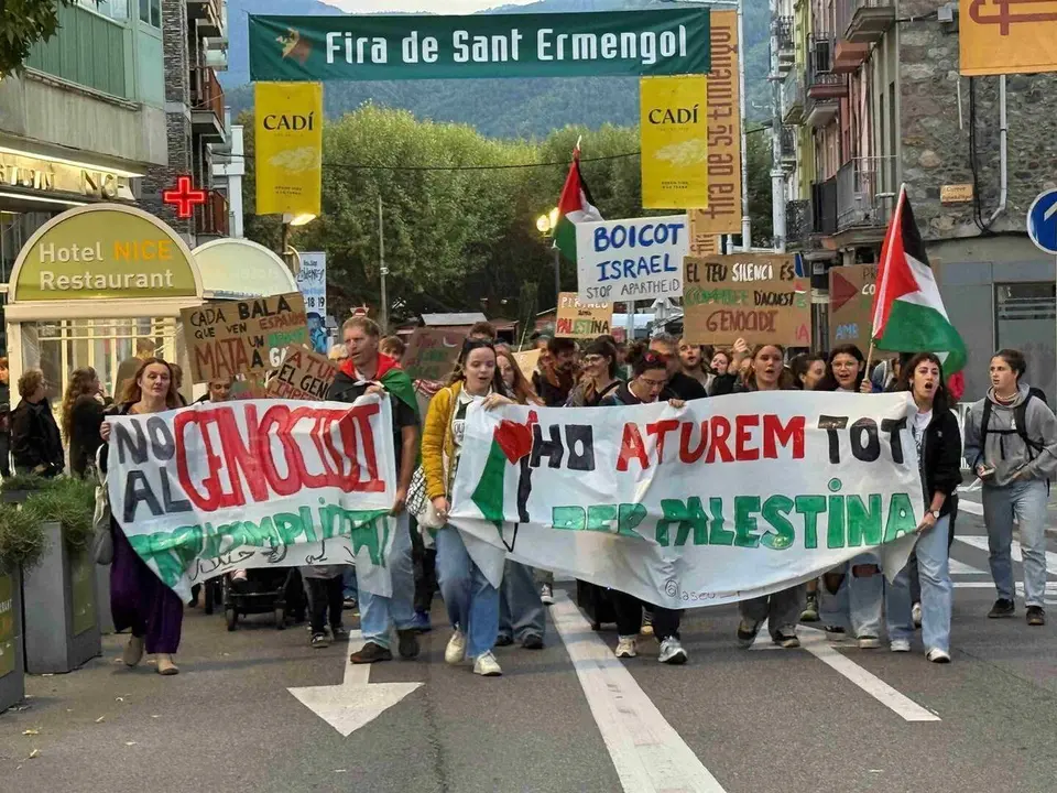 Manifestaci&oacute; Palestina 1
