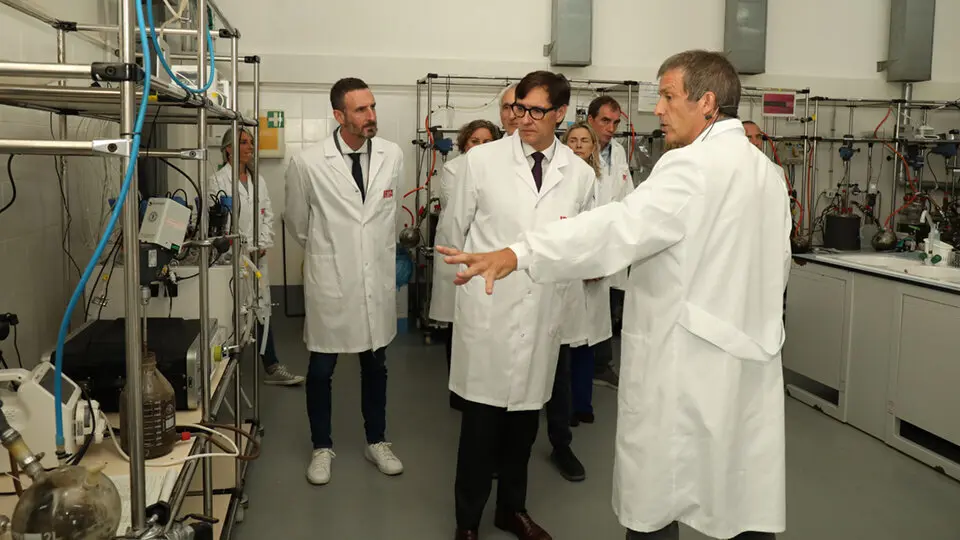 El president Illa visita la seu de l'IRTA &copy;DARPA