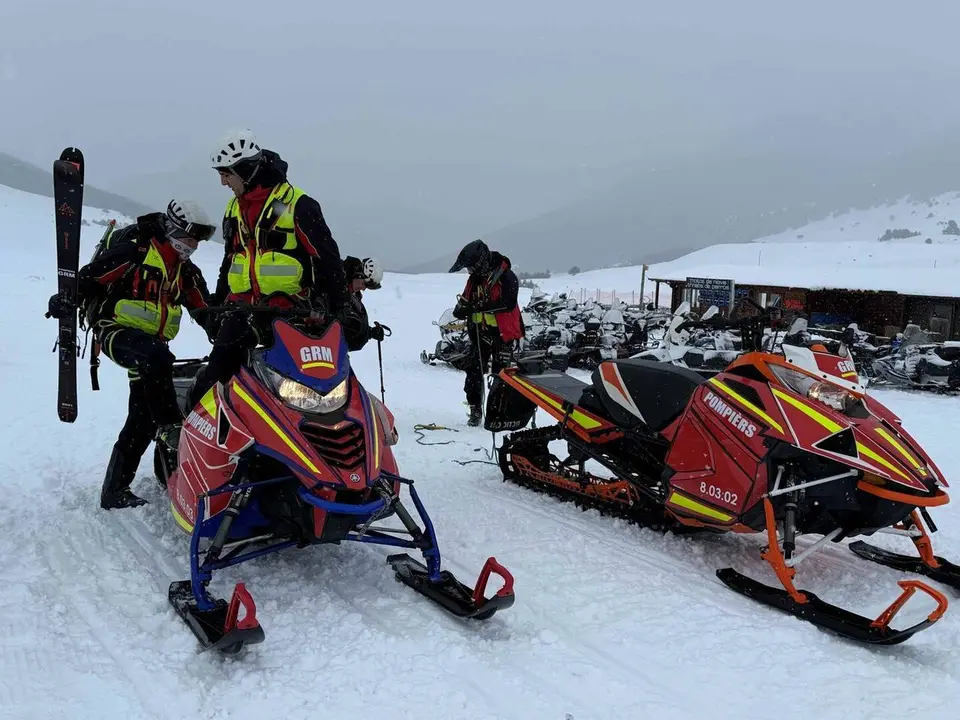 Pompiers d'Aran allau 1
