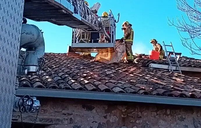 Senterada foc de xemeneia
