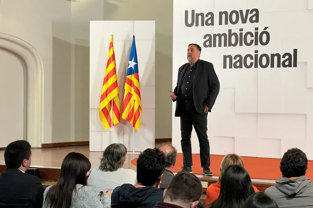 Junqueras confer&egrave;ncia la Seu 1