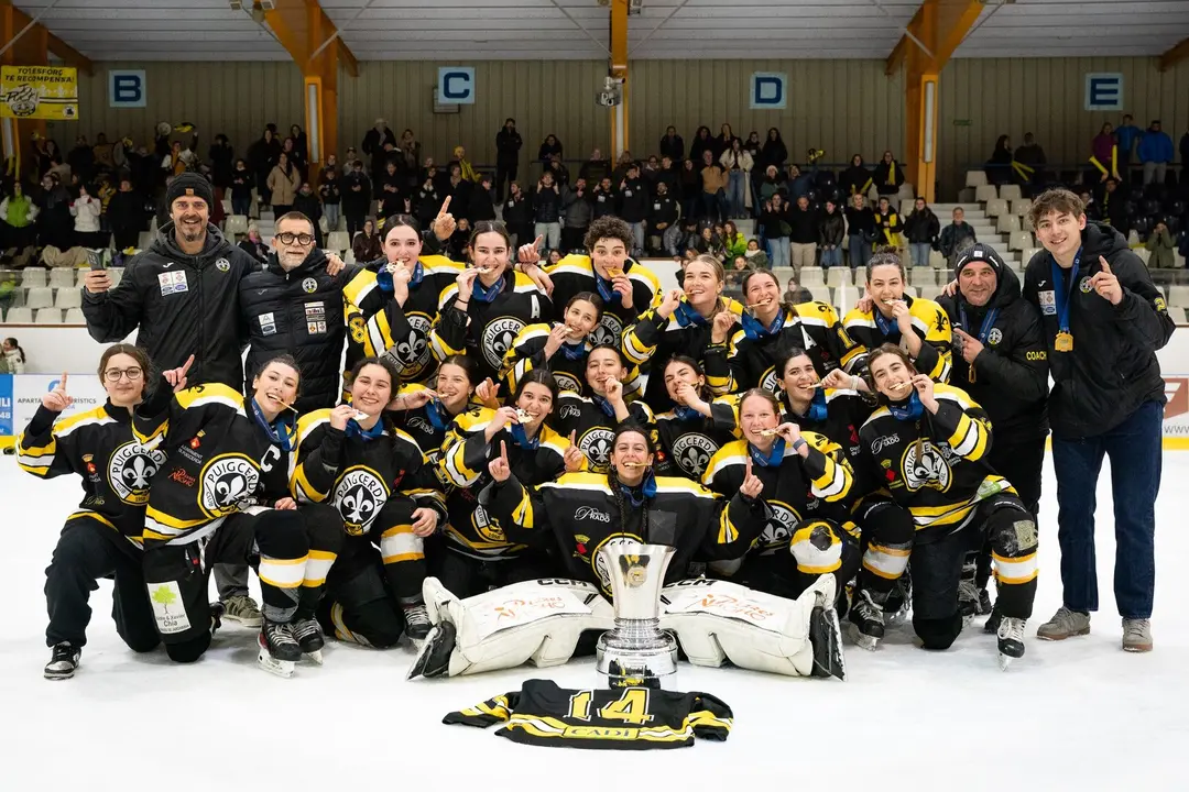 Club gel Puigcerd&agrave; femen&iacute; campi&oacute; de lliga