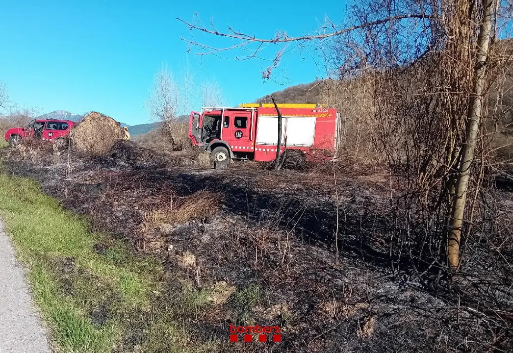 Seur&iacute; foc de vegetaci&oacute;