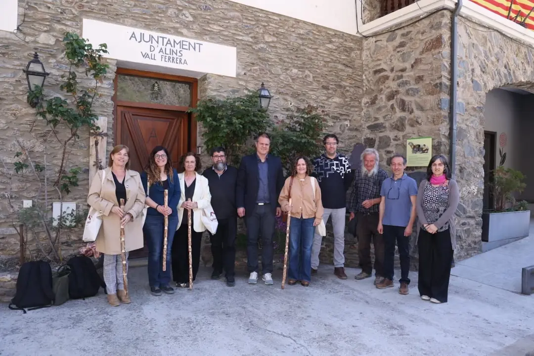 S&ograve;nia Hern&aacute;ndez visita Alins