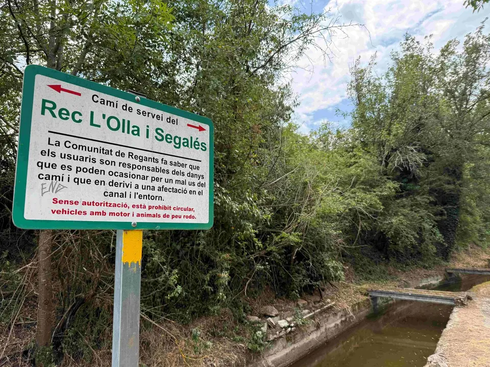 Rec de l'Olla i Segal&eacute;s