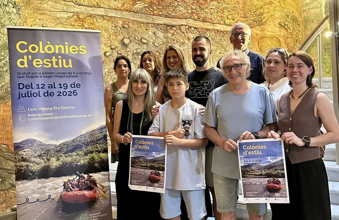 Col&ograve;nies d'estiu per a nens amb c&agrave;ncer 25 anys 4