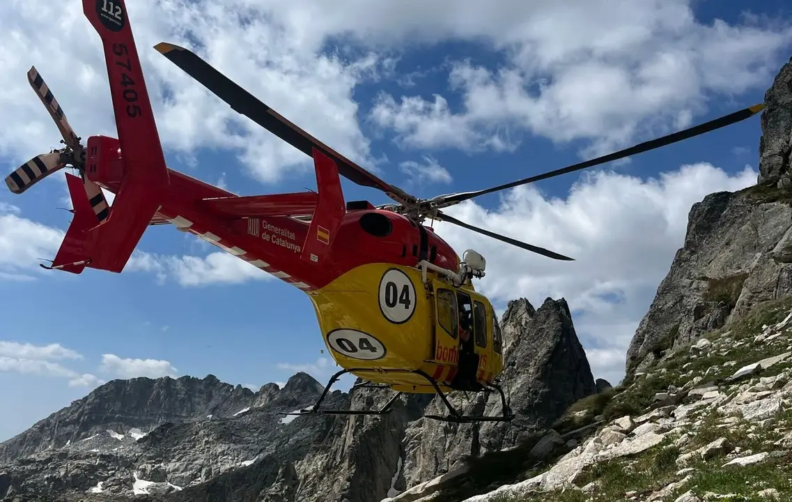 Rescat Besiberri helic&ograve;pter 2