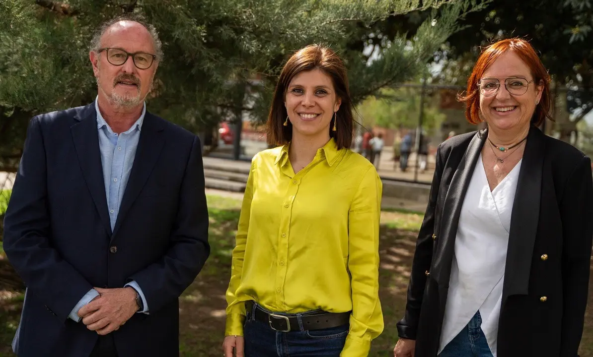 Els diputats al Parlament de Catalunya, Pepe Vidal, Marta Vilalta i Montse Berg&eacute;s