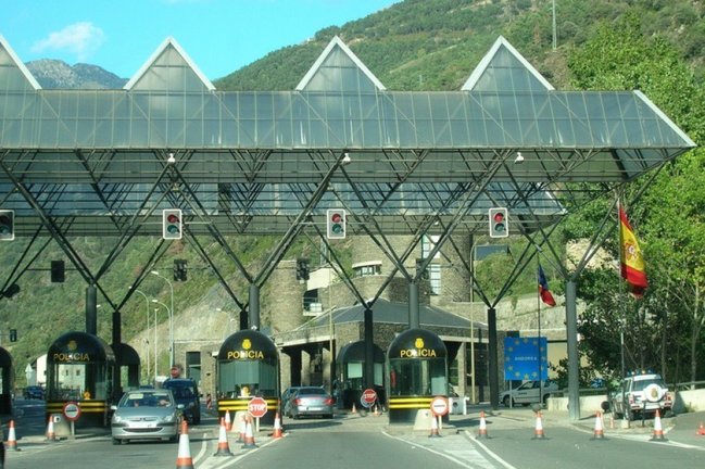 Frontera Espanya- Andorra 