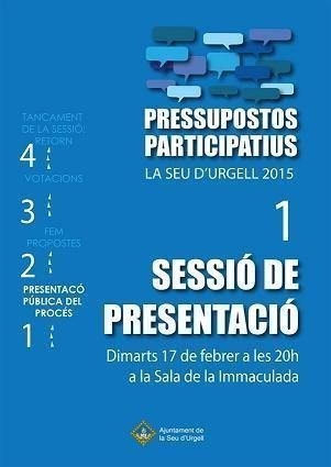 Pressupostos participatius La Seu d&#39;Urgell 