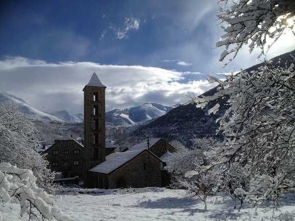 Sant Eulàlia d'Erill la Vall el dia de Nadal