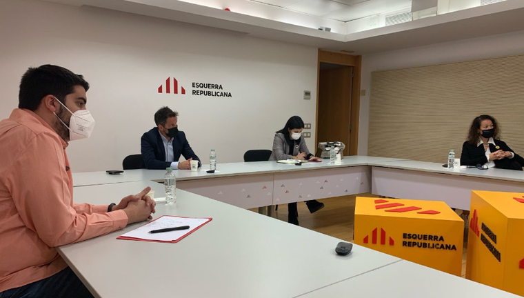 Reunió ERC amb PS Andorra 2