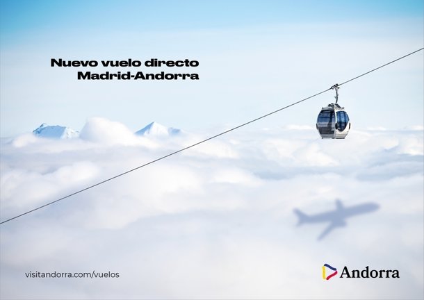 Publicitat vol Madrid Andorra