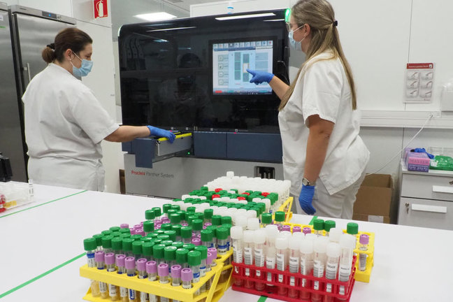 Robot anàlisi proves PCR