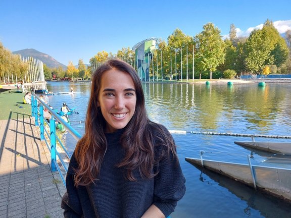 Marta Bertran al Parc Olímpic del Segre de la Seu d'Urgell / FS