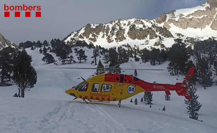 Rescat esquiador refugi Airoto