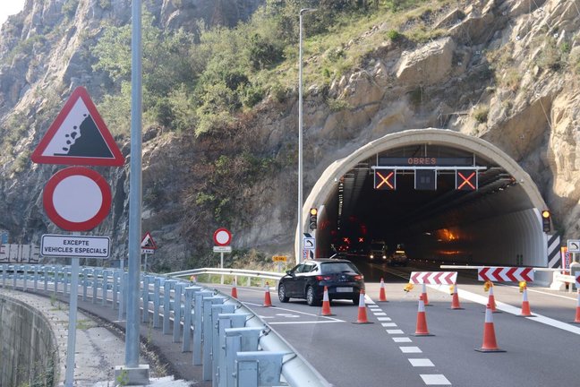 Túnel Tresponts tancat Albert Lijarcio 1