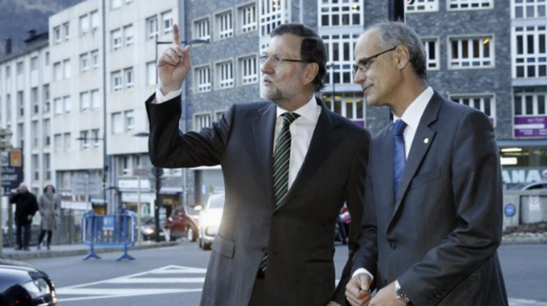 Rajoy visita Andorra 2015 EFE