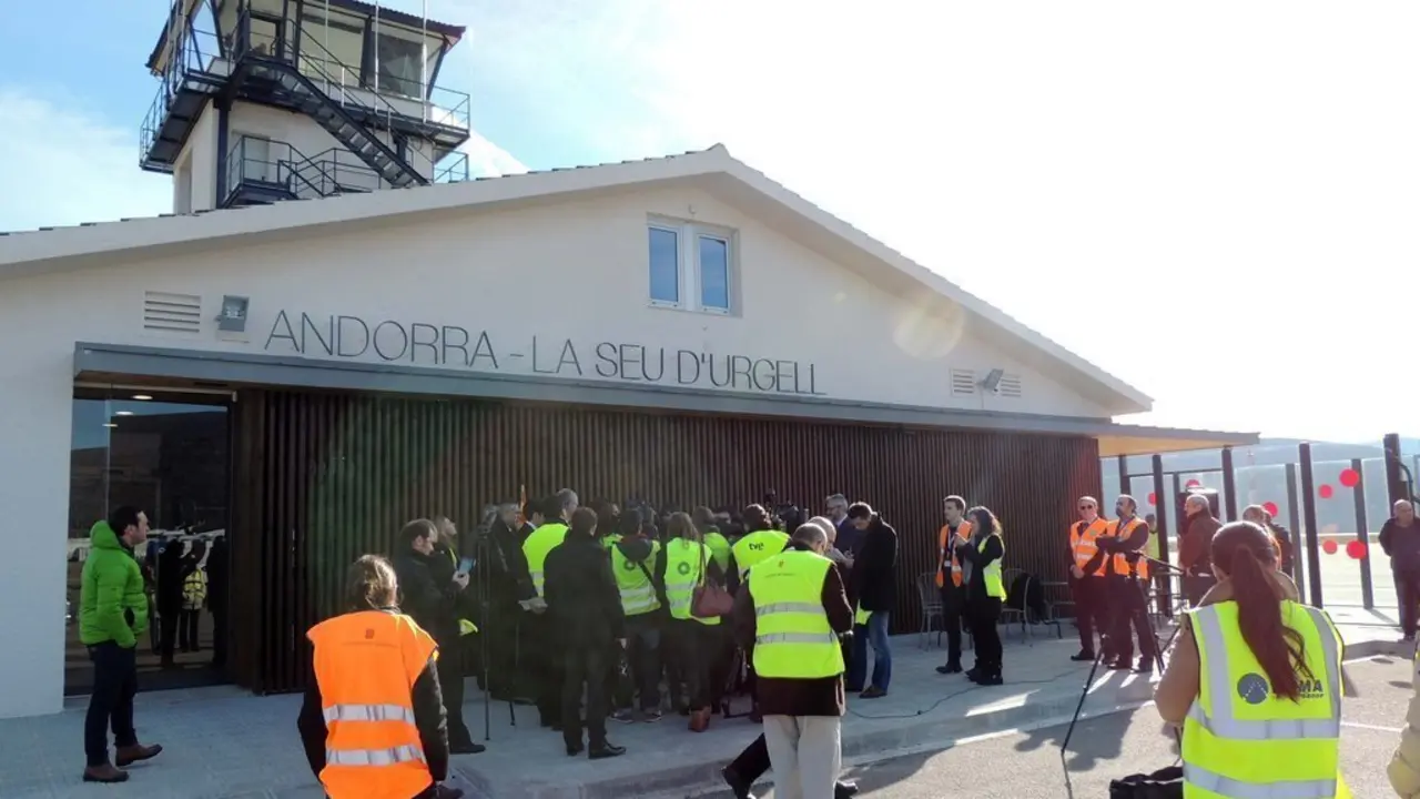 Inauguraci&oacute; Aeroport Andorra-La seu d'Urgell