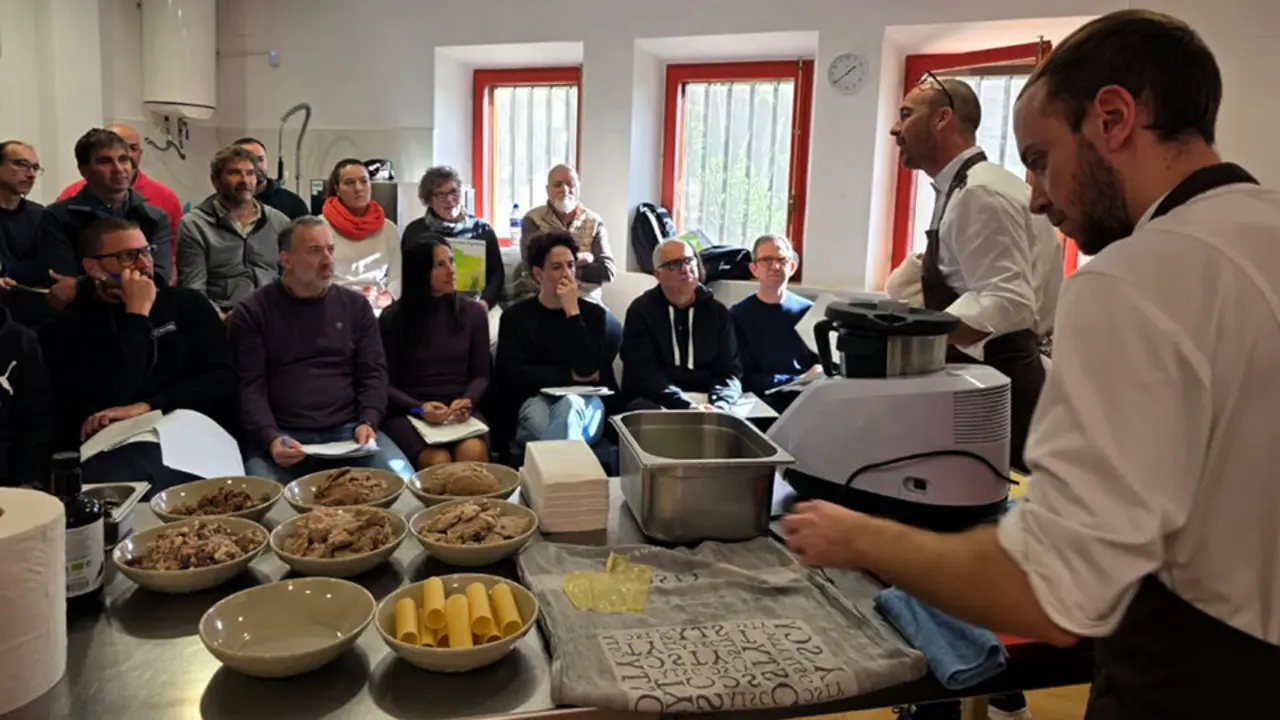 El xef Michelin Quim Casella EAEmpord&agrave; &copy;MariaGarcia