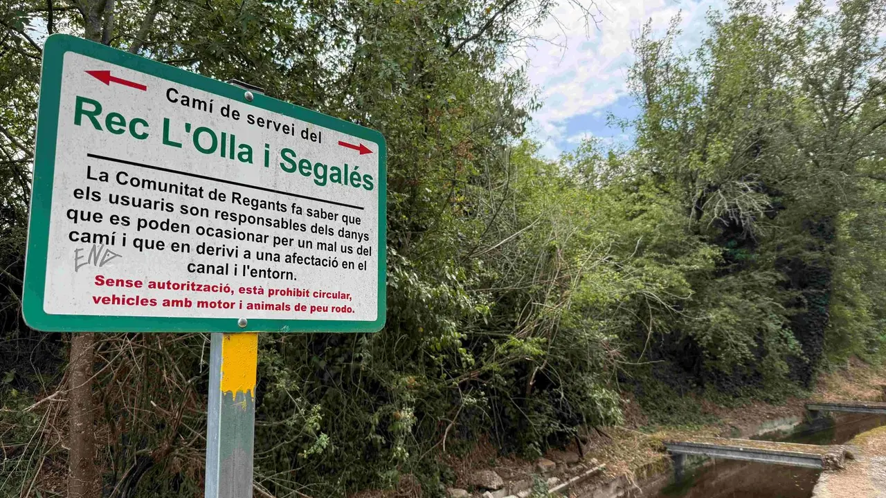 Rec de l'Olla i Segal&eacute;s