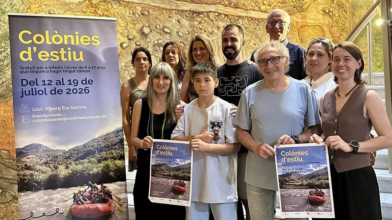 Col&ograve;nies d'estiu per a nens amb c&agrave;ncer 25 anys 4
