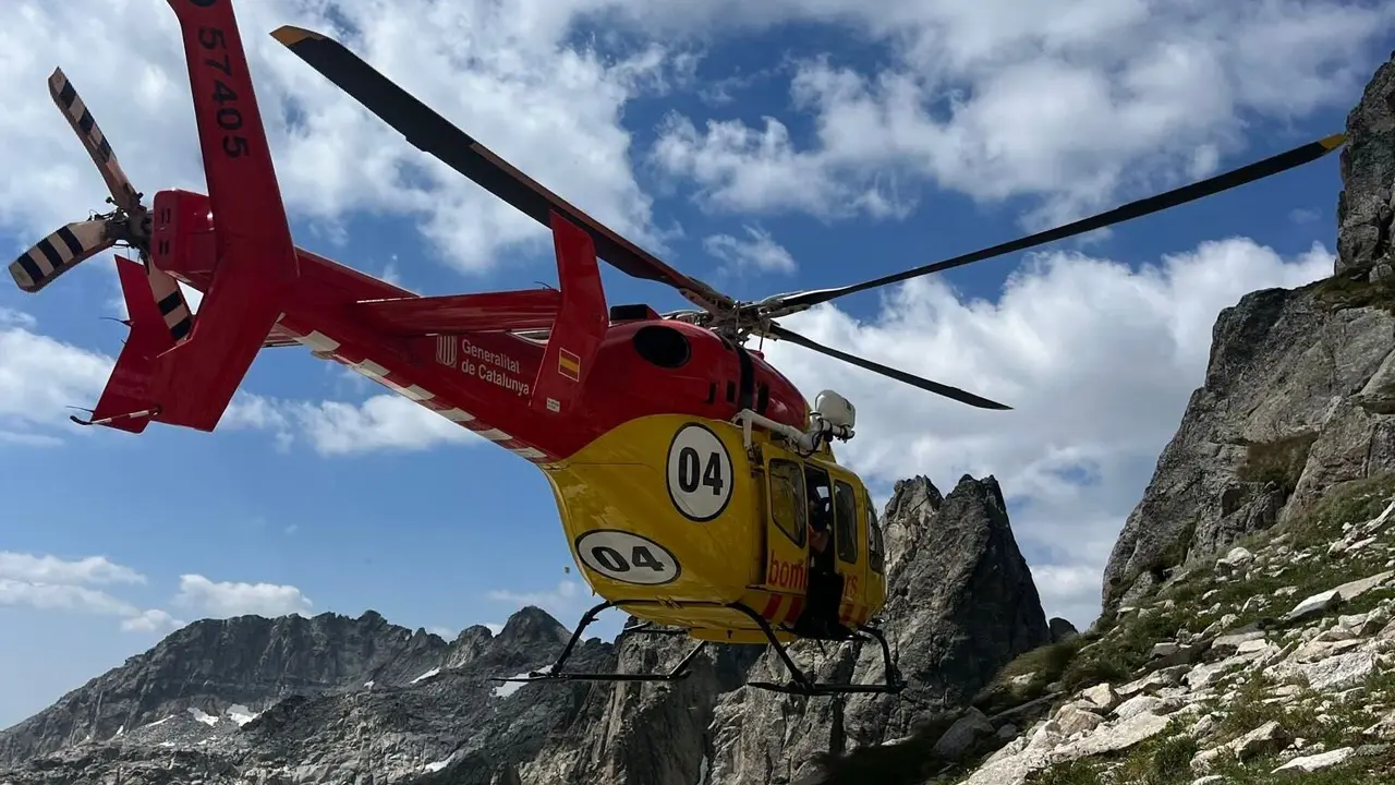 Rescat Besiberri helic&ograve;pter 2