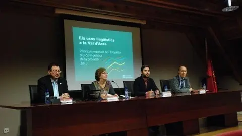 Conselh Generau presente es principaus resultats dera Enqu&egrave;sta d&rsquo;usatges ling&uuml;istics dera poblacion