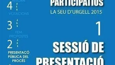 Pressupostos participatius La Seu d'Urgell 